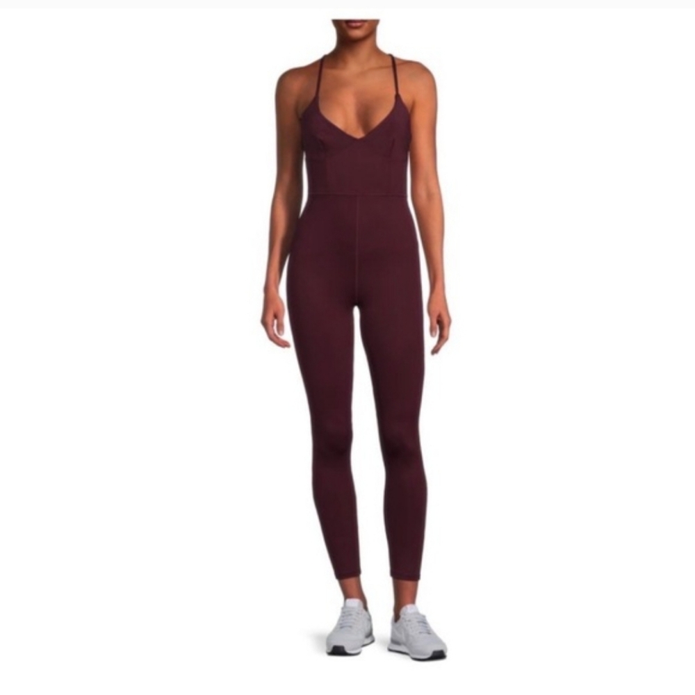 IVL Burgundy Jumpsuit